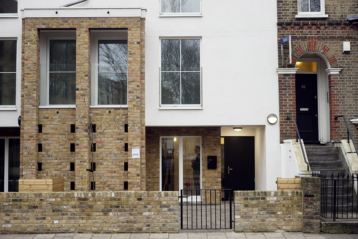 Akerman Road social housing project where warmshell was used to meet a Passivhaus standard